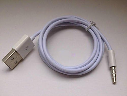 3.5mm Replacement USB Charger Cable Cord For Beats By Dre Studio Wireless headphones(White)...