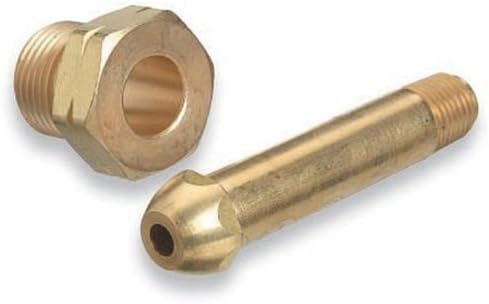 CGA-510 Nut & 3" Nipple, Regulator Inlet Fittings (Propane Acetylene)...