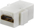 Monoprice 106852 Keystone Jack HDMI Female to Female Coupler Adapter, White...