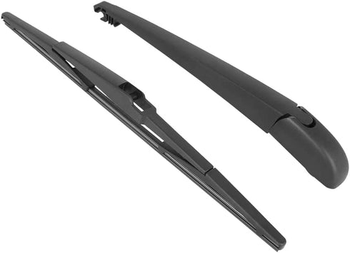 ACROPIX Windshield Back Wiper Arm Blade Rear Rear Windshield Wiper Blade and Arm for Jeep Cherokee 1 Set Black...