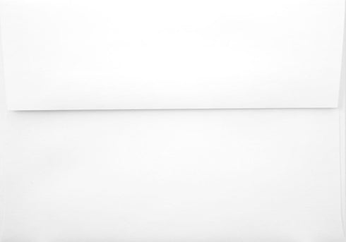 LUXPaper A1 Invitation Envelope in 80 lb Brilliant White - 100% Cotton for 3 1/2 x 4 7/8 Cards, Printable Envelopes for Invitations, with Peel and...