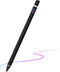 Stylus Pen for Touch Screens, Fine Point Stylist Active Pencil Compatible with iPhone iPad Pro Air Mini and Other Tablets (Black)...