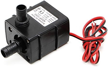 HiLetgo 2pcs Water Pump 240L/H DC 12V 4.2W Micro Brushless Pump 3M Pumping Head Ultra Quiet Water Pump for Pool Aquarium Fish Tank...