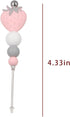 Biscuit Cookie Icing Pin,Fondant Cake Icing Pin, Biscuit Sugar Stir Pin, Baking Pin Stainless Steel Pin Icing Sugarcraft Cake Decorating Needle To...