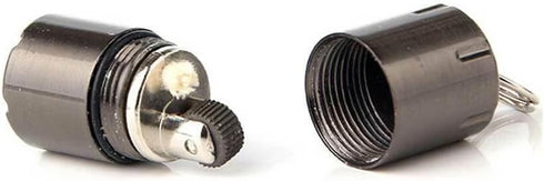 The World's Smallest Kerosene Lighter! Height 2.5cm/? 1.3cm Capsule Lighter Portable Metal Miniature EDC Gear Waterproof Tiny Peanut Lighter (Fuel...