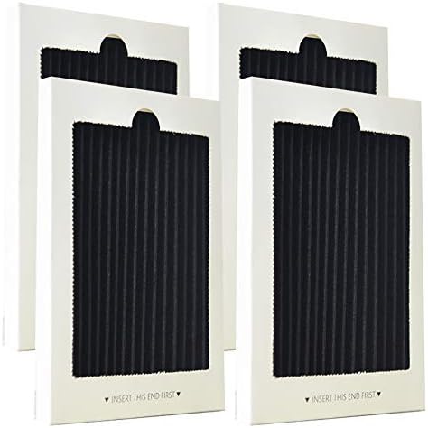 Carbon Activated Refrigerator Air Filter Replacement Compatible with Frigidaire and Electrolux 242047801, 242047804, 242061001 (4 Pack)...
