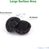 J-star 100pcs 0.62-Inch Aquarium Bio Balls Filter Media, Aquarium Fish Tank Filter Media, Pond Media Filter Balls with Media Bags...