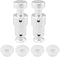 Replacement Float Valve for Instant Pot Duo 3, 5, 6 Qt, Duo Plus 3, 6 Qt, Ultra 3, 6, 8 Qt, Lux 3 Qt - 2 Float Valves 4 Silicone Caps...