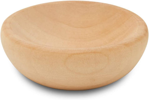Mini Wooden Bowl 1-1/2", Pack of 10 Small Wooden Bowls for Charcuterie and Decorating Wooden Sorting and Stacking Bowl, by Woodpeckers...