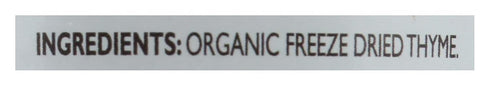 Green Garden Freeze-Dried Organic Thyme - Freeze Dried Organic Thyme Leaves and Thyme Sticks, Thyme Seasoning, Freeze Dried Leaf Thyme Fresh, Glut...