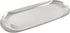 Oval Stainless Steel Decorative Tray, 9 x 3.54 inch Towel Tray Storage Tray,Jewelry Dish Cosmetics Organizer Home Table Centerpiece,Silver...
