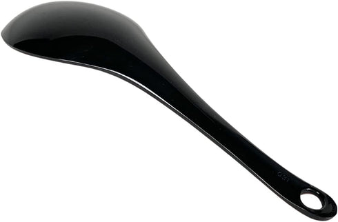 JapanBargain 2382, Serving Spoons Japanese Soup Serving Spoons Chinese Soup Serving Spoons Rice Serving Spoons Table Serving Spoons, Black and Red...