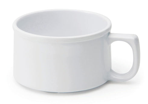 G.E.T. BF-080-W-EC Melamine Shatter-Resistant Mug/Coffee Cup, 11 Ounce, White (Set of 4)...
