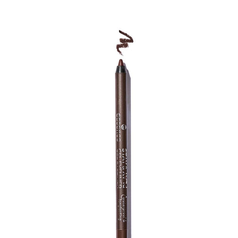 essence | Stay & Play Gel Eyeliner | Super Soft Gel-like Texture | Waterproof & Longlasting | Vegan & Cruelty Free (02 But First Espresso)...