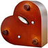 WESTONETEK Heart Shaped Vintage Wood Carved Mechanism Musical Box Wind Up Music Box Gift for Christmas/Birthday/Valentine's Day, Melody You are My...