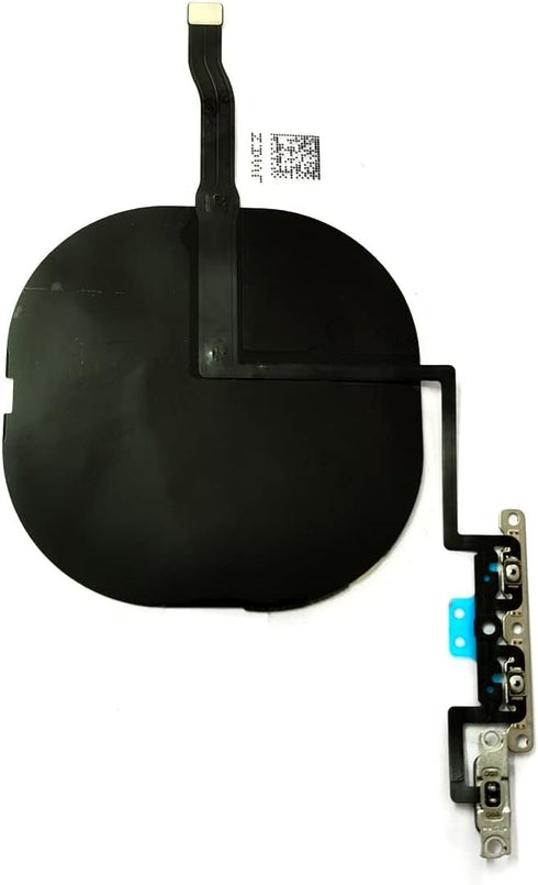 NFC Chip Wireless Charging Charger Panel Coil Sticker with Volume Button Flex Cable Replacement for iPhone 11 Pro 5.8 inch......