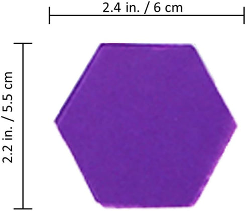 Exquiss 2400pcs Precut Hexagon Tissue Paper 2.4 x 2.2 Inch for Art Craft Tissue Paper Decorative Art Rainbow Kids DIY Handcraft Wall Art...