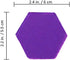 Exquiss 2400pcs Precut Hexagon Tissue Paper 2.4 x 2.2 Inch for Art Craft Tissue Paper Decorative Art Rainbow Kids DIY Handcraft Wall Art...