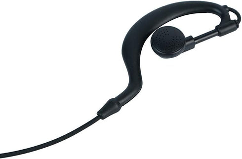 Caroo G Shape Earpiece Headset with PTT Mic for Motorola Cp200 Rdm2070d Cp185 cls1410 cls1110 Walkie Talkies Two Way Radio 2 pin...