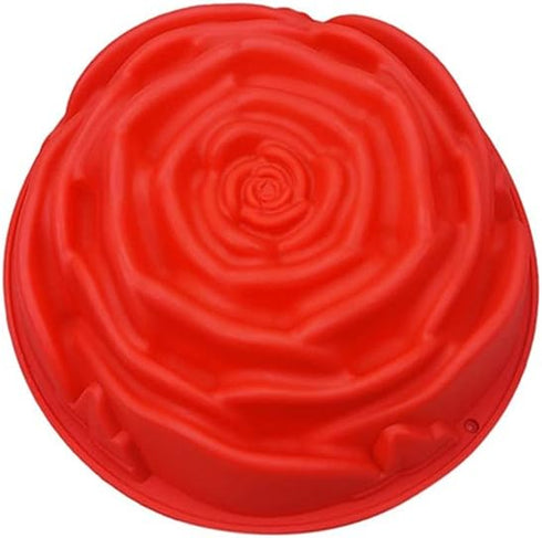 Cake Mould Silicone Silicone Mold Large Rose Mould Big Family Cake Used to Make Cakes Pizza Bread Baking Tools Bakeware Silicone Cake Baking Mold ...