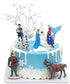 Frozen cake topper Figures Set 6Pcs Frozen cake decorations for Frozen party supplier birthday...
