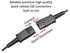 Call Center Headset QD Cable Y Splitter Adapter Trainer Cable for Training Center Compatible with Plantronics QD headsets Splitter Cable Connector...