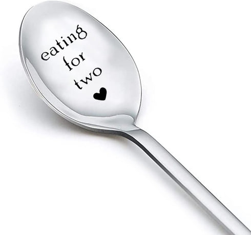 Mothers Day Birthday Gifts Spoon for New Pregnant Mom Mama Gifts for Women After Birth, Daughter Sister BFF Pregnancy Gifts for Wife Girlfriend, E...