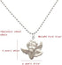 2pcs Cute Cupid Angel Pendant Stainless Steel Necklace, Long Chain Baby Shaped Jewelry Sweetheart for Women Man Friendship Girl Gifts...