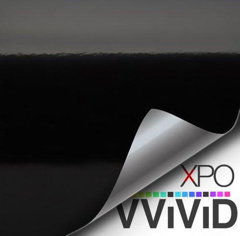 VViViD Vinyl Car Wrap Emblem, Gloss Black, Compatible with Chevy Bowtie Logo (2 Rolls (11.8 Inch x 4 Inch))...