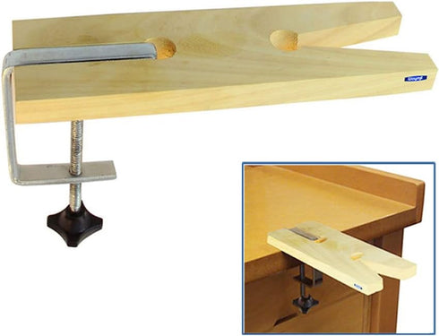 Bench Pin Clamp Set V-Slot for Workbench Wooden Jewelry Clamp Tool...