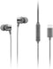 Lenovo - 300 Wired in-Ear USB-C Headphones - in-Line Microphone - USB-C Connectivity - Play & Pause Button - 3 Sizes Silicone Ear Tips Included, G...