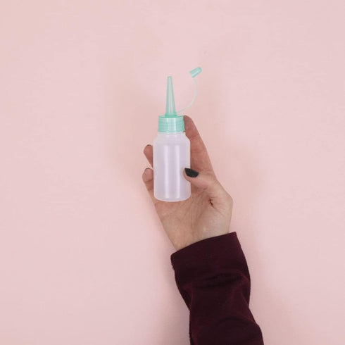 Craftelier - Set of 3 Flexible Bottles with Screw Cap and Stopper | Applicator for Glues, Inks, Scrapbooking and Crafting Materials | Measures App...