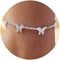 DoreenBow Dainty Layered Anklet Butterfly Initial Heart Evil Eye Ankle Bracelets for Women Rhinestone Simple Chain Anklet Gold Foot Anklet Summer ...