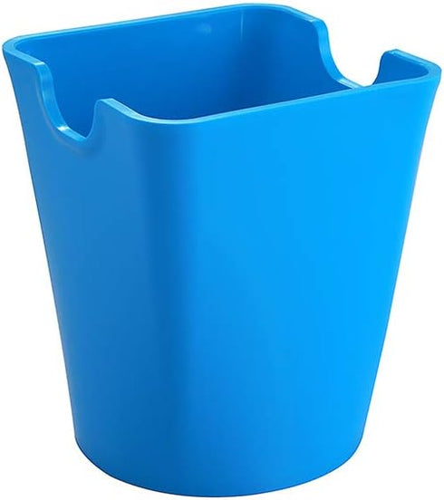 DYZD Multi-Function Pencil Holder Plastic Flowerpots Pen Holder Pencil Cup Pen Container Cylinder Pot for Desk,Plants Style 4(Blue)...