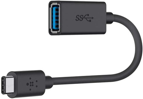 Belkin F2CU036BTBLK 3.0 USB-C to USB-A Adapter (USB Type-C)...