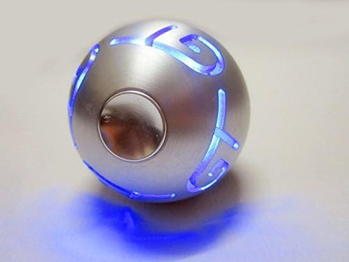 TESWNE Blue LED Light Motorsport Manual Stick Shift Knob,Gear Stick Shift Head,Gear Shift Knob...