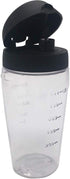 Joystar Blender Blend-N-Go Smoothie Kit: Ice Crusher blade with bottle cup and lid for Oster Blender Blend-N-Go Smoothie blender (3, PETG+6 SS bla...