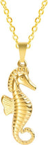 Jude Jewelers Stainless Steel Sea Horse Style Summer Holiday Beach Pendant Necklace...
