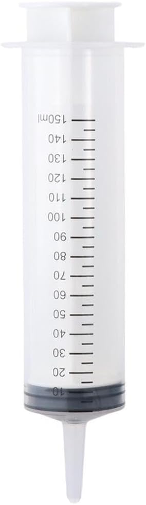 Measuring Syringe Tools 3PCS Extra Big Refilling No Needle Plastic Syringe for Liquid 150ml Large Syringes Scientific Labs and Dispensing...