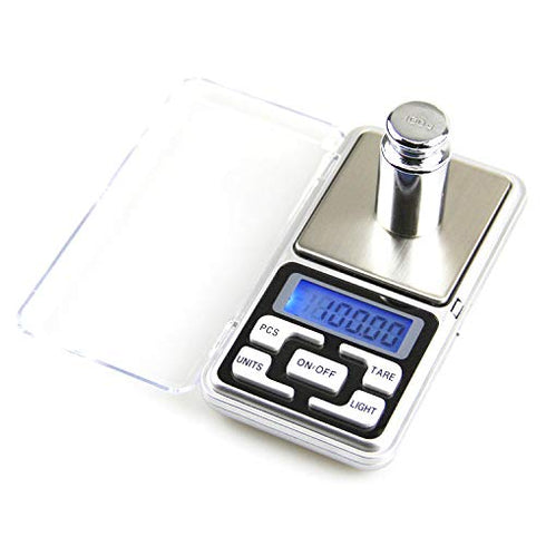 100g/0.01g?1kg/0.1g LCD Digital Pocket Diamond Jewelry Gold Gram Balance Weight Scale Measuring Tools (200g/0.01 Pocket Scale)...