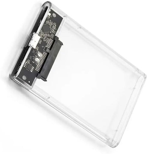 SSD HDD Hard Drive Enclosure 2.5" inch SATA III USB 3.0 Caddy Case External Reader Laptop Fast Data Trasfer UASP Cable Included Tool-Free LED Indi...
