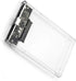 SSD HDD Hard Drive Enclosure 2.5" inch SATA III USB 3.0 Caddy Case External Reader Laptop Fast Data Trasfer UASP Cable Included Tool-Free LED Indi...