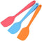 8.5 inch Silicone Spatulas One Piece Design-Heat Resistant Small Rubber Spatula for Mixing Cooking Baking, 3 pack...