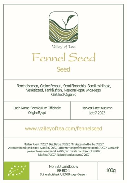 Fennel Seed Organic Herbal Delicacy - Culinairy Grade - Foeniculum Vulgare Seeds Fenkel - Fennel Seeds For Cooking Organic Fennel Fenal Seeds...