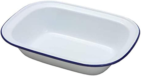 Genware Falcon 22cm Oblong Pie Dish White - 44022...
