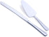 Cake Knife and Server Set, Stainless Steel Cake Cutter Set for Wedding, Birthday, Parties...