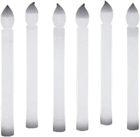 CB Church Supply Candlelight Service Glow Stick Vigil Candles by Will & Baumer, 12-Count, White...