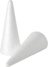 Juvale Cone Shapes Foam Cones for Crafts - 2.87 x 7.25 in White Polystyrene - 12 Pack - DIY Decor & Art Projects...