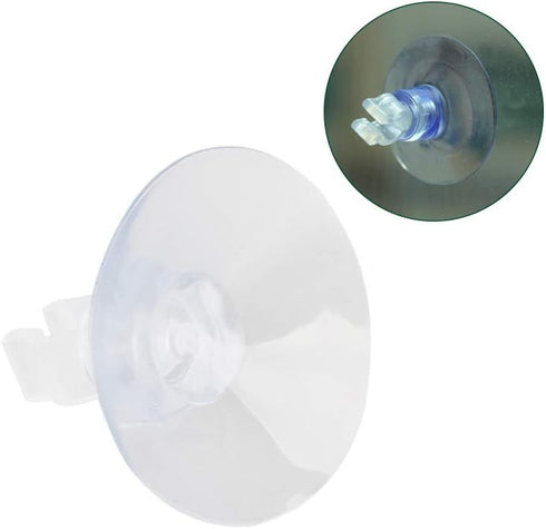 Aquarium Suction Cups 20pcs Clear Airline Tube Clips Holders Clamps 3/16 '' for Fish Tank Tubing...
