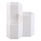 LoveBB Makeup Brush Holder Organizer, 3 Slot Plastic Cosmetics Brushes Pen Storage Solution, White...